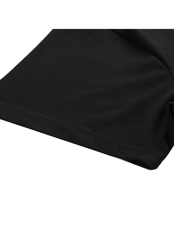 ALPINE PRO Férfi pamut póló ALPINE PRO DORG fekete változat pa