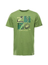 ALPINE PRO Férfi organikus pamut póló ALPINE PRO TERMES 3 peridot varianta pa