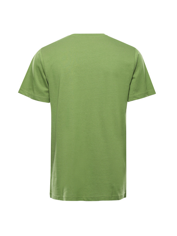 ALPINE PRO Férfi organikus pamut póló ALPINE PRO TERMES 3 peridot varianta pa