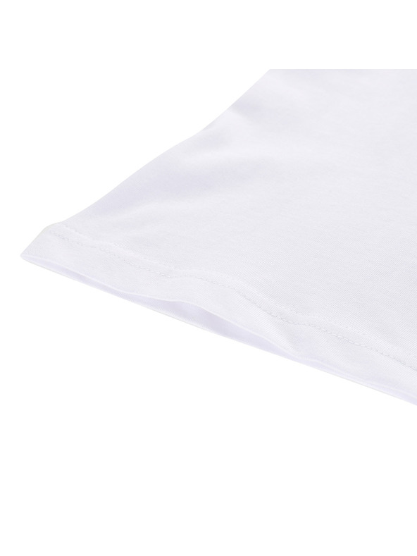 ALPINE PRO Férfi pamut póló ALPINE PRO DOMEN fehér változat pa