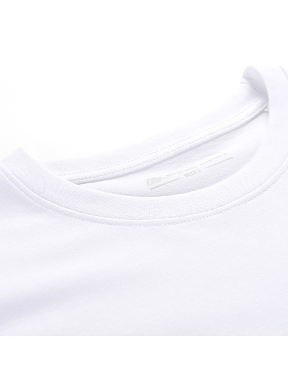 ALPINE PRO Férfi pamut póló ALPINE PRO DOMEN fehér változat pa