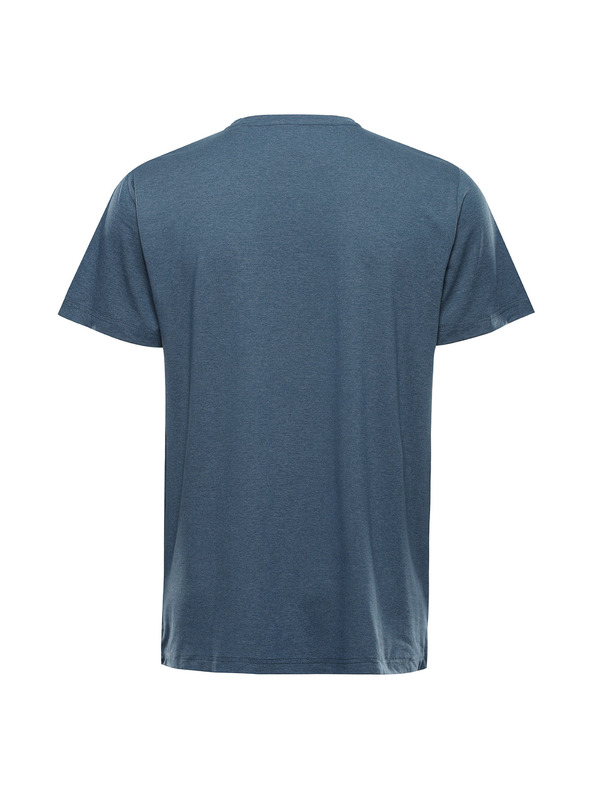 ALPINE PRO Férfi gyűrődésmentes póló ALPINE PRO GORAF 2 sötét fémkék varianta pa