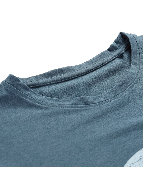 ALPINE PRO Férfi gyűrődésmentes póló ALPINE PRO GORAF 2 sötét fémkék varianta pa