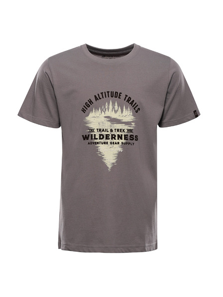 ALPINE PRO Férfi pamut póló ALPINE PRO DOMEN fatörzs változat pc