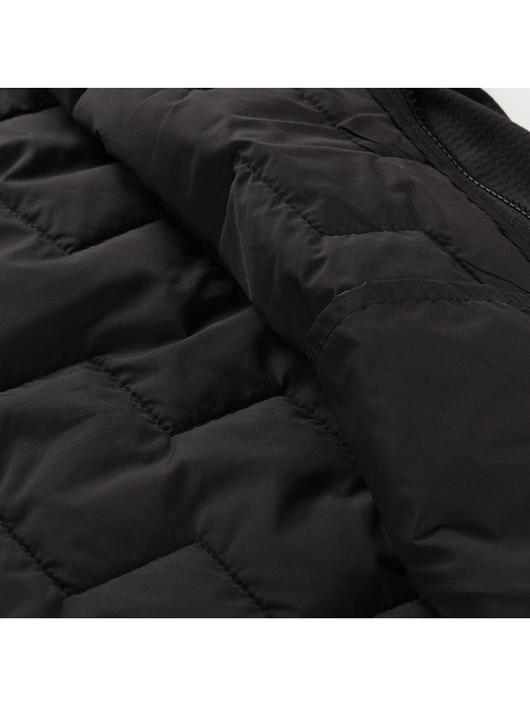 ALPINE PRO Férfi meleg mellény merino béléssel ALPINE PRO NERC fekete