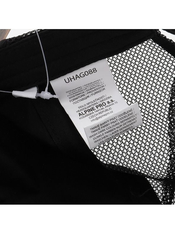 ALPINE PRO Sportos baseball sapka ALPINE PRO SQUIRREL 3 fekete