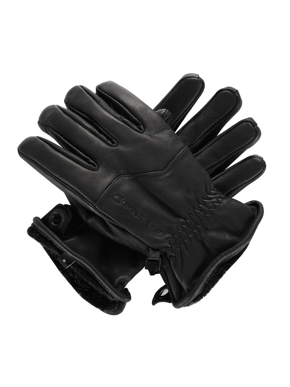 ALPINE PRO Sí bőrkesztyű ALPINE PRO UWEQE fekete