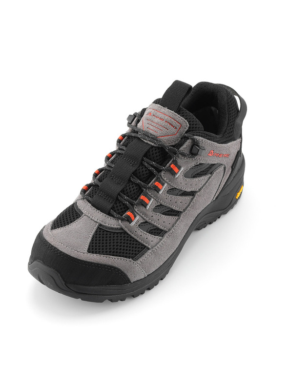 ALPINE PRO Outdoor cipő ptx membránnal ALPINE PRO RODANE dk.true gray