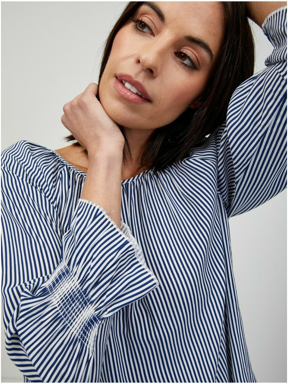 Orsay ORSAY kék csíkos blúz