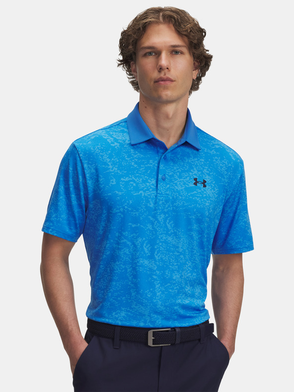 Under Armour Férfi póló Under Armour UA Playoff 3.0 Printed Polo-BLU
