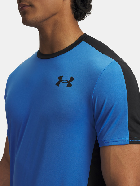 Under Armour Férfi póló Under Armour UA HG Wordmark SS-BLU