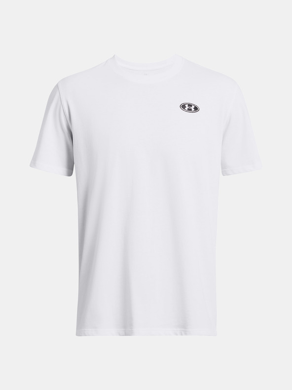 Under Armour Férfi póló Under Armour UA HW LC PATCH SS-WHT