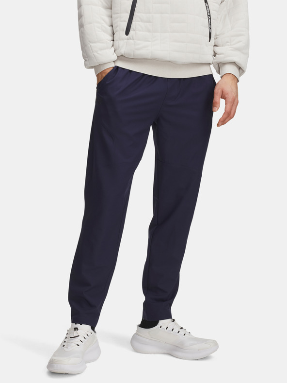 Under Armour Férfi sportnadrág Under Armour UA Unstoppable Tapered Pants-BLU