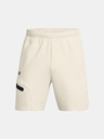 Under Armour Férfi rövidnadrágok Under Armour UA Unstoppable Flc Shorts-WHT