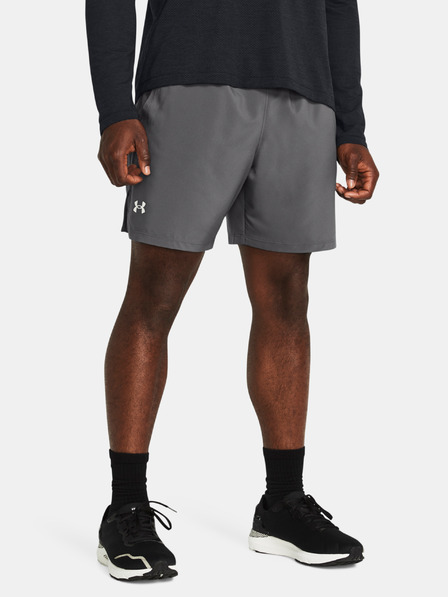 Under Armour Férfi rövidnadrágok Under Armour UA LAUNCH 7'' SHORTS-GRY