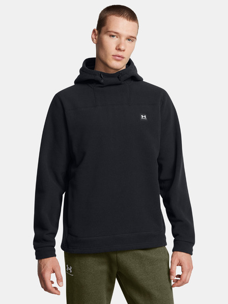 Under Armour Férfi felső Under Armour UA Expanse Fleece Hoodie-BLK