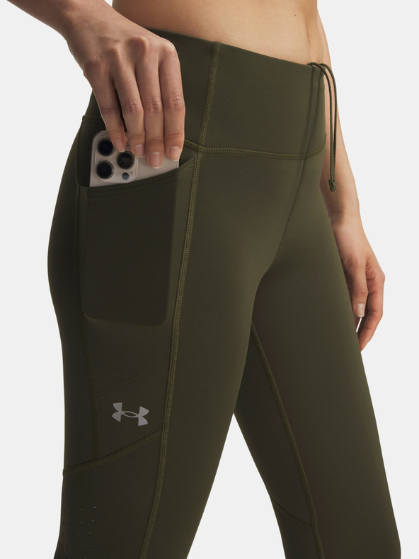 Under Armour Női leggings Under Armour UA Launch Ankle Tights-GRN