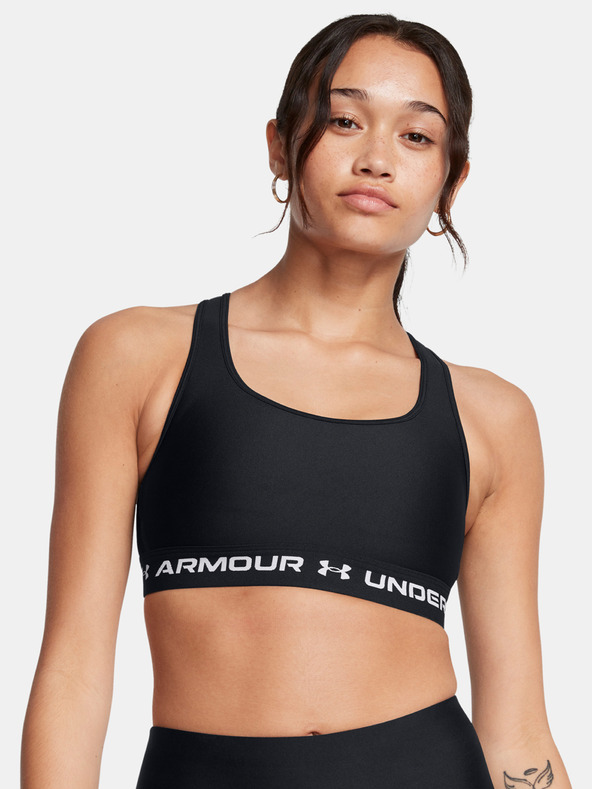 Under Armour Női melltartó Under Armour Crossback Mid Bra-BLK