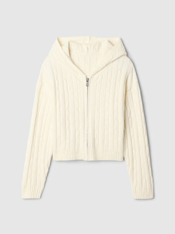 GAP CashSoft cipzáras gyerek pulóver GAP