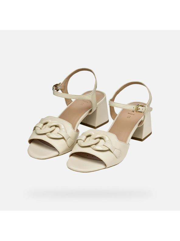 Geox Krém Geox New Eraklia 50 T női szandál