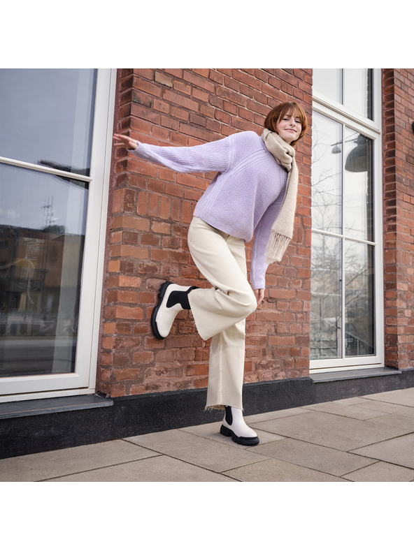 Geox Krém lányoknak bokacsizma Geox Junette Girl lány Geox Junette Girl