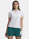 Under Armour Női póló Under Armour UA Drive Chill SS Polo-WHT