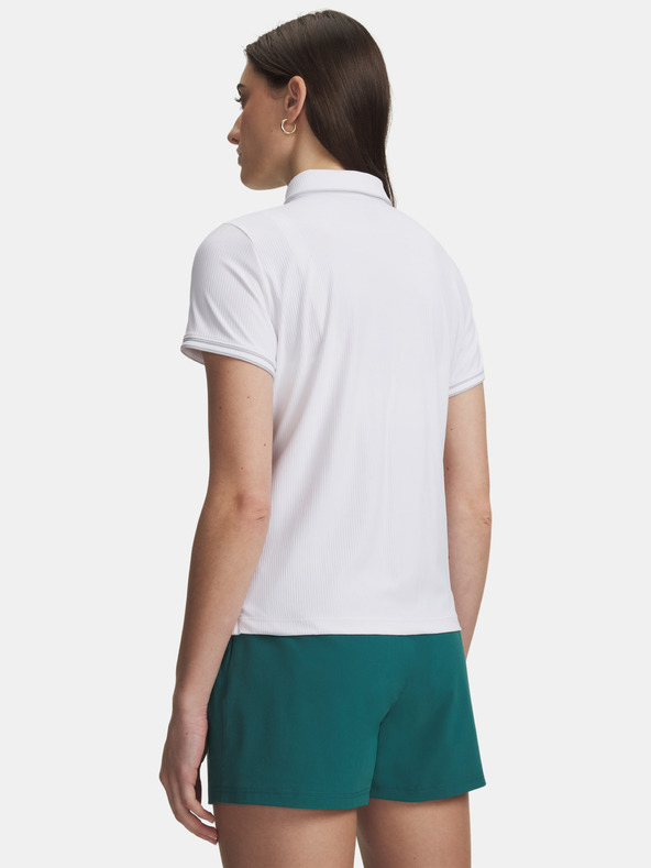 Under Armour Női póló Under Armour UA Drive Chill SS Polo-WHT