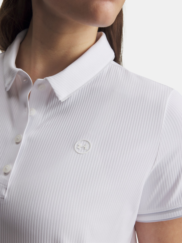 Under Armour Női póló Under Armour UA Drive Chill SS Polo-WHT