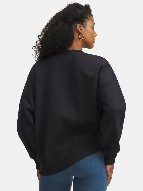 Under Armour Női felső Under Armour Rival Flc OS Varsity Crew-BLK