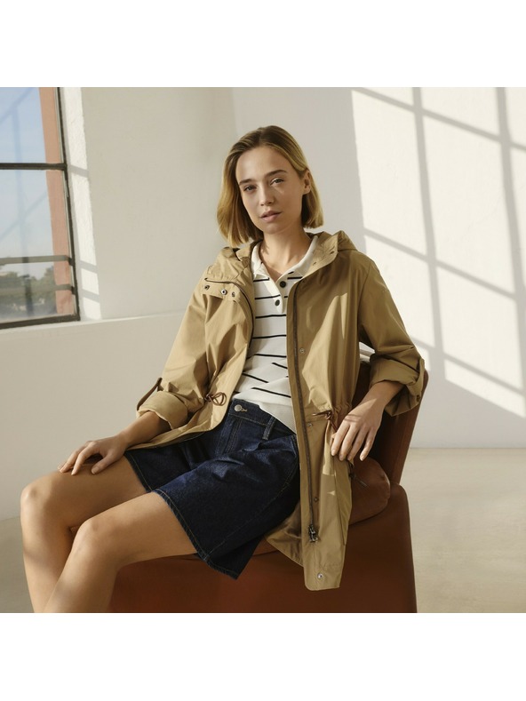 Geox Bézs női parka Geox Dandra