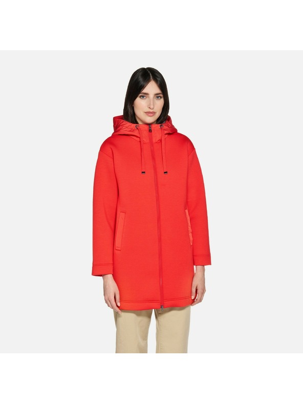 Geox Piros női parka Geox Sweater