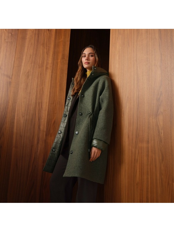 Geox Khaki női parka Geox Kleopy