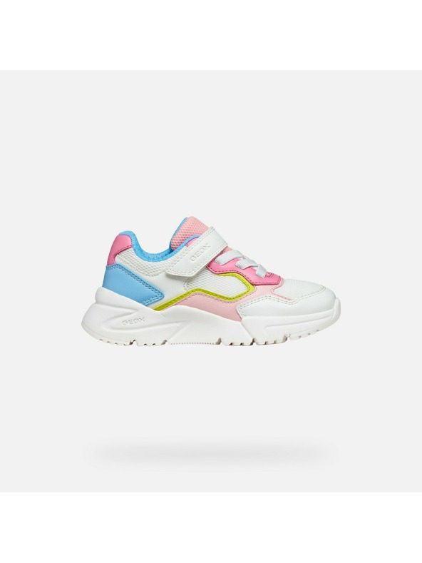 Geox Fehér lány sportcipő Geox Loftus