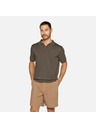 Geox Khaki férfi póló Geox Knit