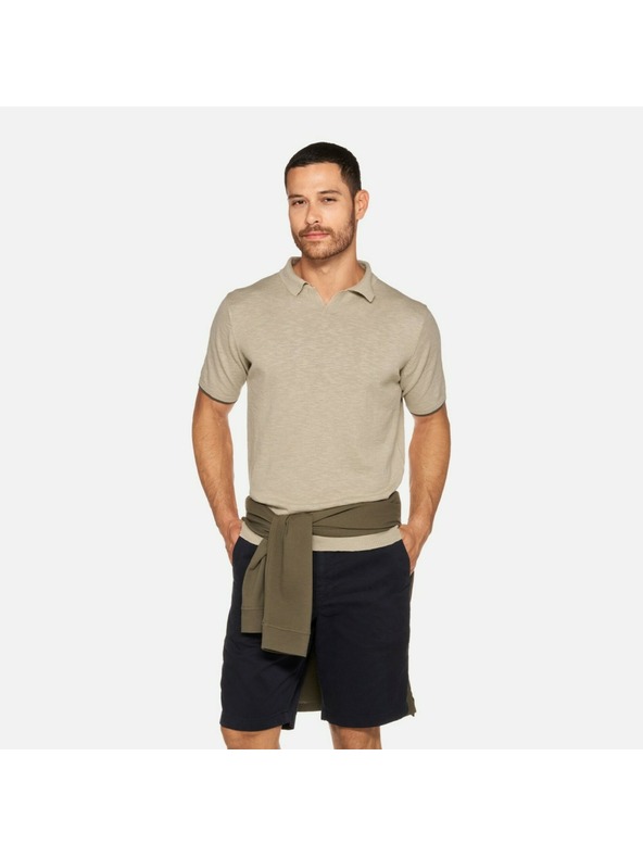 Geox Bézs férfi póló Geox Knit