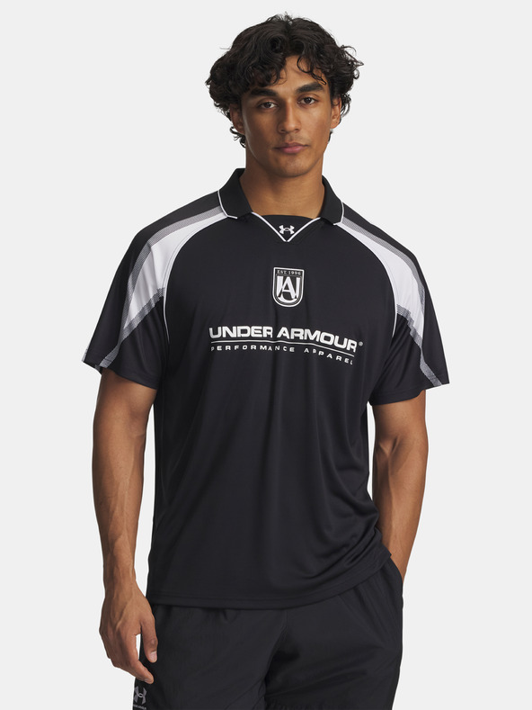 Under Armour Férfi póló Under Armour UA M 96 Terrace Jersey SS-BLK