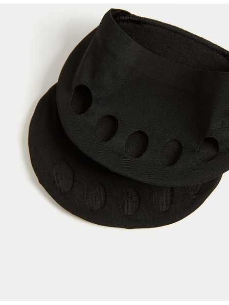 Marks & Spencer Ujjas zokni magas pamuttartalommal, 2 pár Marks & Spencer fekete