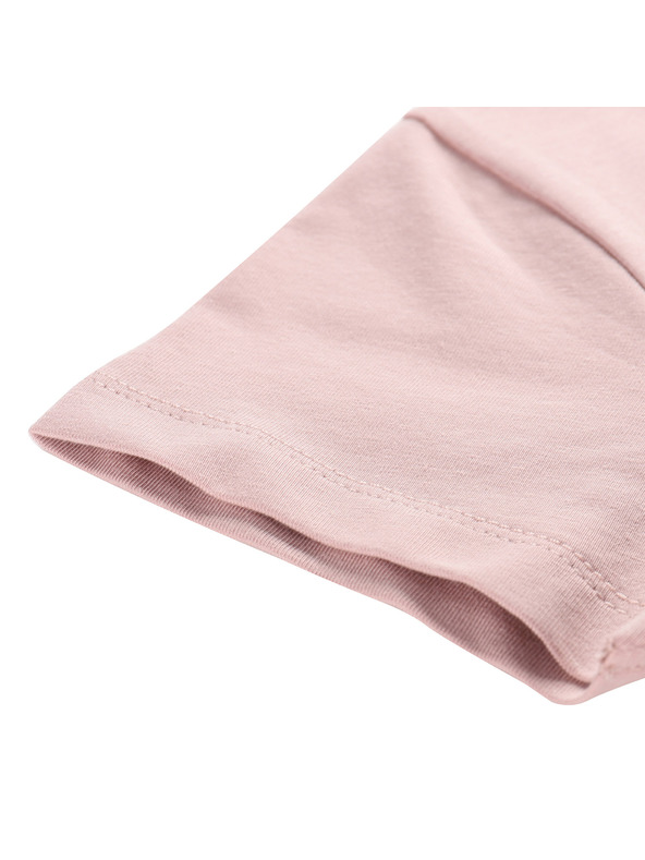 ALPINE PRO Gyermek pamut póló ALPINE PRO DORGO pale mauve varianta pe