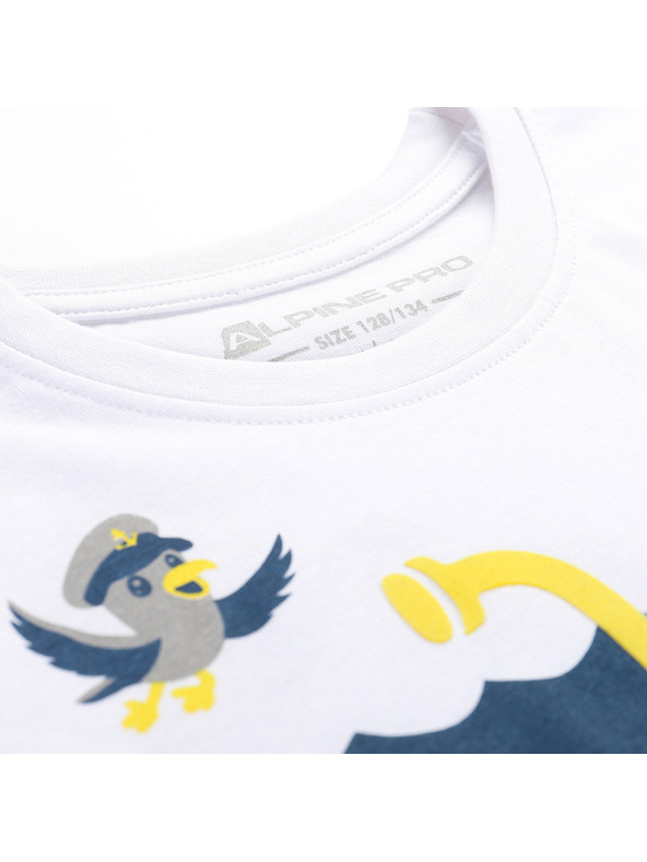 ALPINE PRO Gyermek gyorsan száradó póló ALPINE PRO REJO 2 white varianta pa