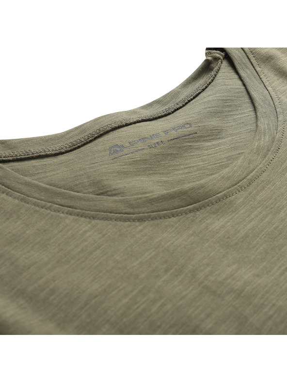ALPINE PRO Férfi pamut ujjatlan póló ALPINE PRO QUARET 2 stone gray varianta pa