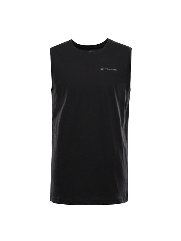 ALPINE PRO Férfi pamut ujjatlan póló ALPINE PRO QUARET 2 fekete varianta pa