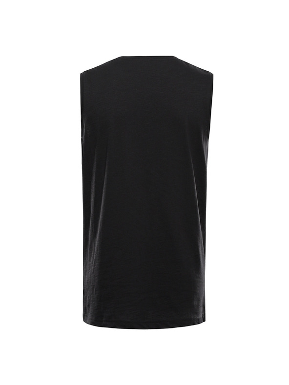 ALPINE PRO Férfi pamut ujjatlan póló ALPINE PRO QUARET 2 fekete varianta pa