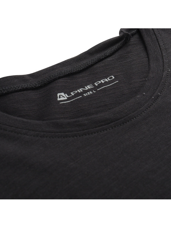 ALPINE PRO Férfi pamut ujjatlan póló ALPINE PRO QUARET 2 fekete varianta pa
