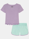 Under Armour Lány szett Under Armour UA BABY TEE KNIT SHORT SET