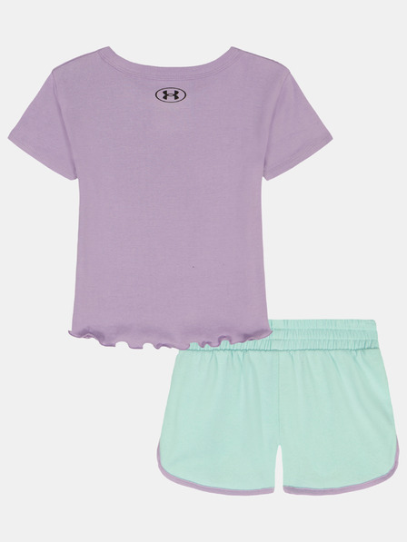 Under Armour Lány szett Under Armour UA BABY TEE KNIT SHORT SET