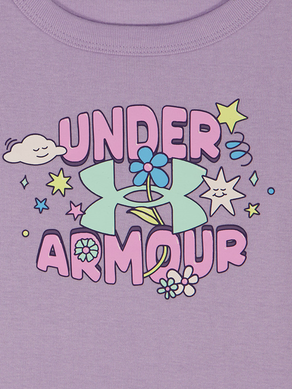 Under Armour Lány szett Under Armour UA BABY TEE KNIT SHORT SET