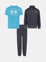 Under Armour Fiú szett Under Armour UA 3PC BRAWLER TRACK SET