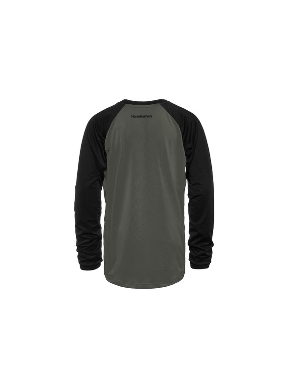 Horsefeathers Gyerek bike dres Spike LS - chimera/black