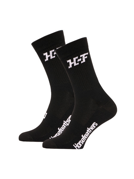 Horsefeathers Gyerek technikai funkcionális zokni Jam Long - fekete