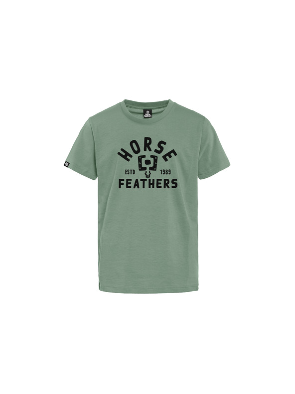 Horsefeathers Gyermek póló Pedal - iceberg green